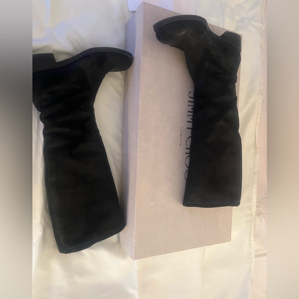 Jimmy Choo Granny Suede boots